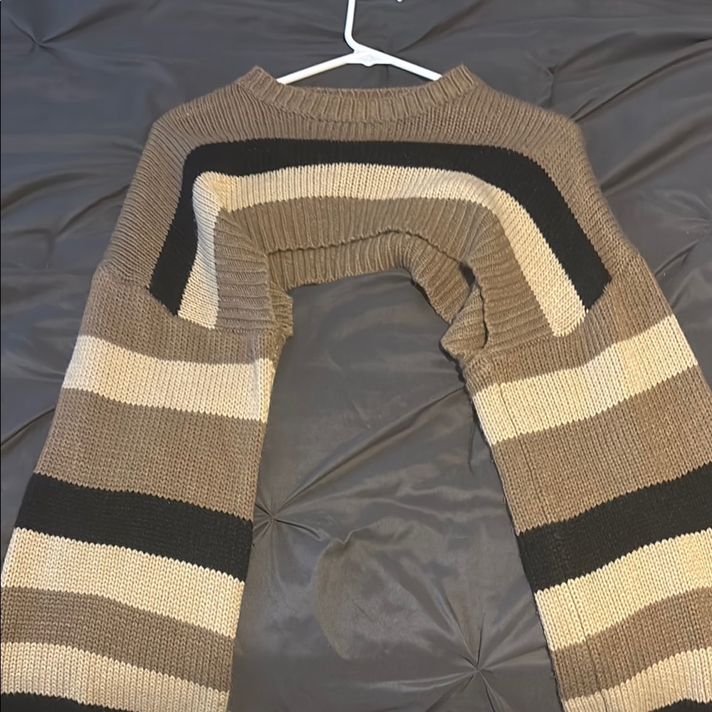 Striped Knit Sweater